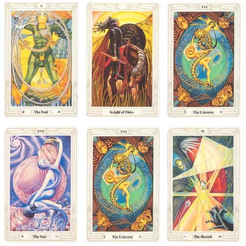 De Crowley Thoth Tarot is een ander type tarotkaart dat zeer populair is bij degenen die op zoek zijn naar diepere inzichten. Deze kaarten werden in de jaren 1940 ontworpen door Aleister Crowley en Lady Frieda Harris en worden beschouwd als een van de meest esoterische tarotkaarten die er zijn.
